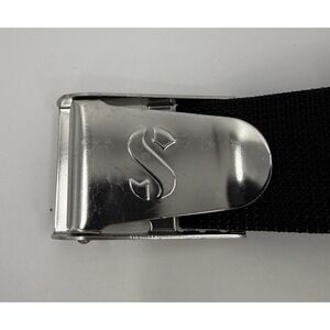 ScubaPro Stainless Steel Nylon Black Weight Belt Buckle Scuba‎ Pro Dive Rubber